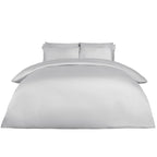 400 Thread Count Duvet Cover Bedding Set 100% Cotton Quilt Single Double King