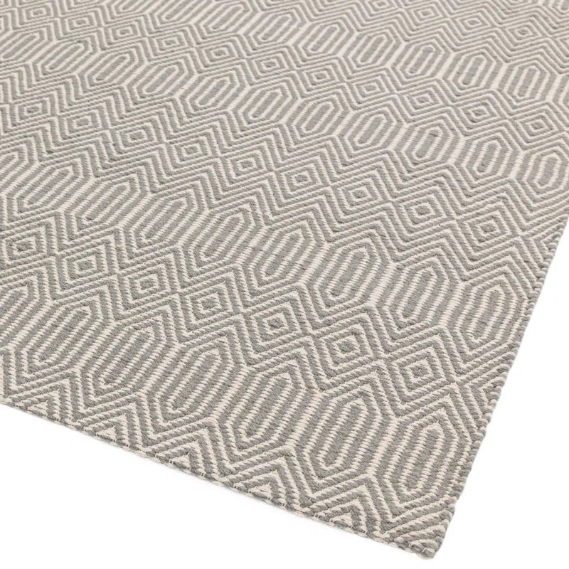 Koa Geometric Flatweave Area Rug