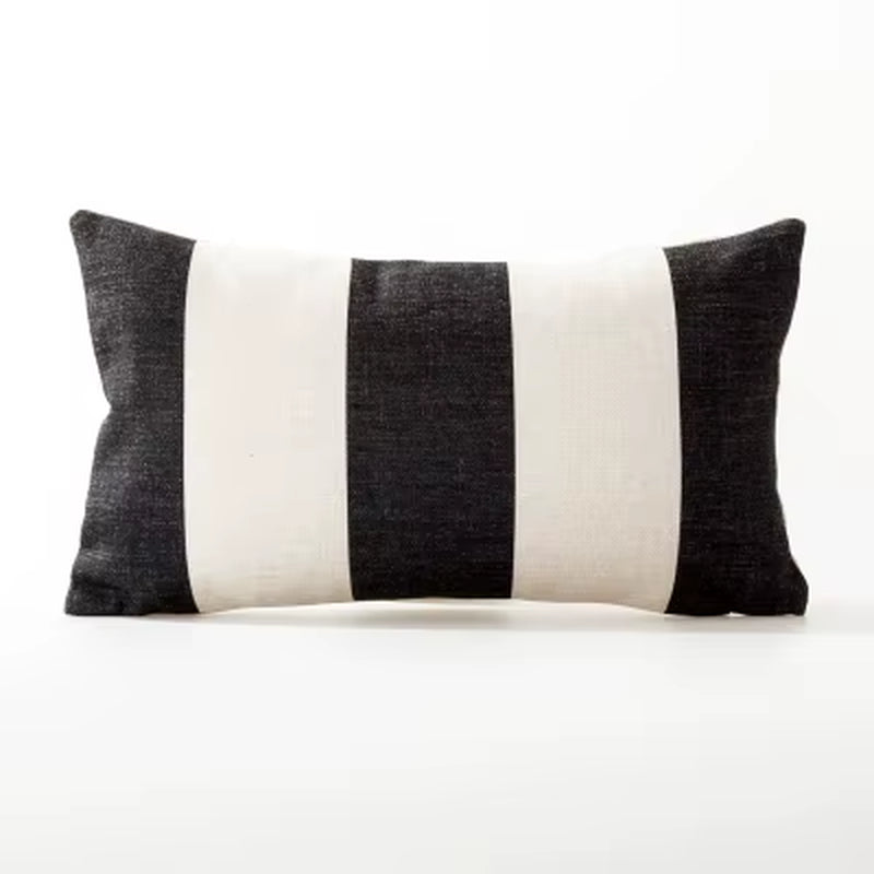 Nordic Geometry Black White Cushion Pillow Cover Home Decorative Office Sofa Linen Pillowcase 45X45Cm