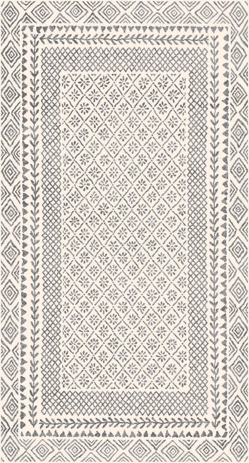 Rich Oriental Area Rug