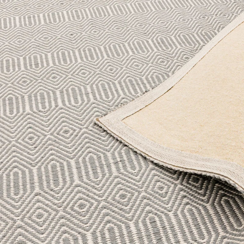 Koa Geometric Flatweave Area Rug