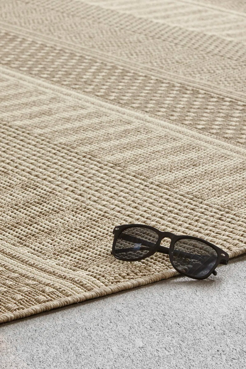 Harley Flatweave Beige Rug