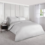 400 Thread Count Duvet Cover Bedding Set 100% Cotton Quilt Single Double King