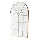 Roussel Window Style Metal Frame Floor or Wall Mirror Modern Design