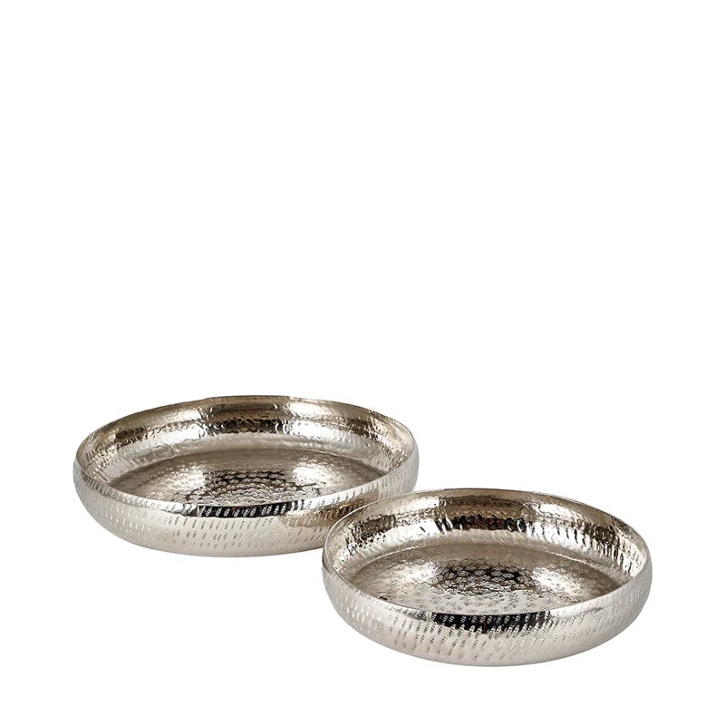Flaxville Metal Decorative Bowl 2
