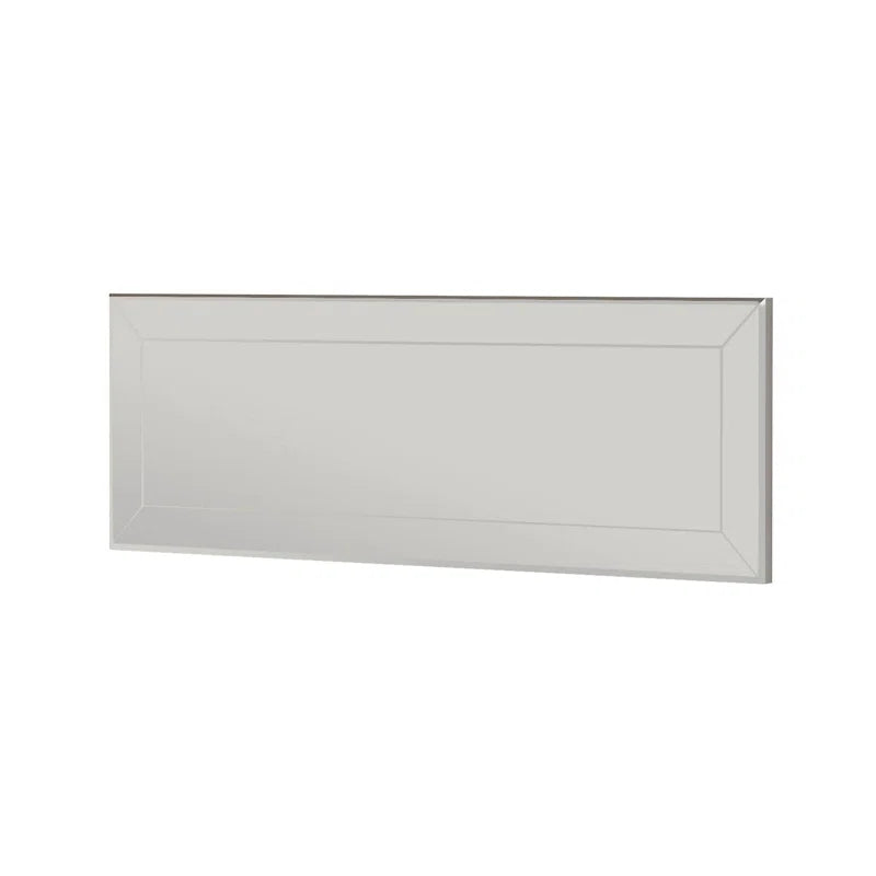 Mirror Dpesol, Mirror, Wall Furnishing Item, Mirror Decoration, 40X2H120 Cm, White