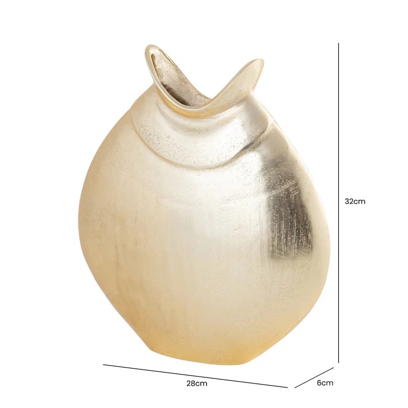 Abiela Metal Table Vase
