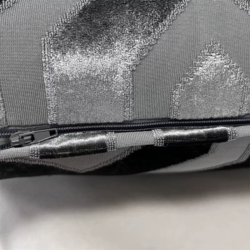 Decorative Luxury Modern Jacquard Cutting Velvet Vintage Cushion Cover Sofa Throw Pillowcase Seat Cushion Cover