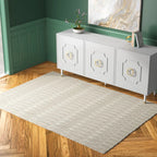 Koa Geometric Flatweave Area Rug