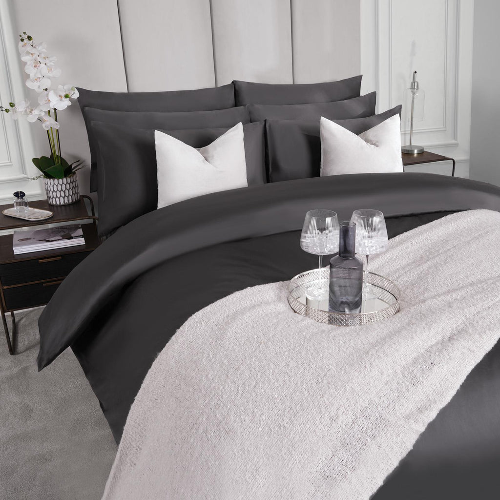 100% Cotton Duvet Cover 220 Thread Count Bedding Set Luxury Quilt Single Double