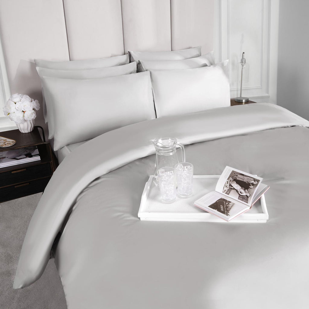 100% Cotton Duvet Cover 220 Thread Count Bedding Set Luxury Quilt Single Double