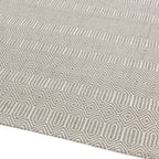Koa Geometric Flatweave Area Rug
