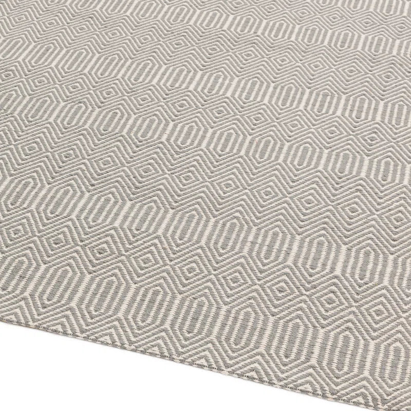 Koa Geometric Flatweave Area Rug