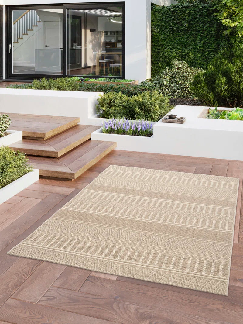 Harley Flatweave Beige Rug