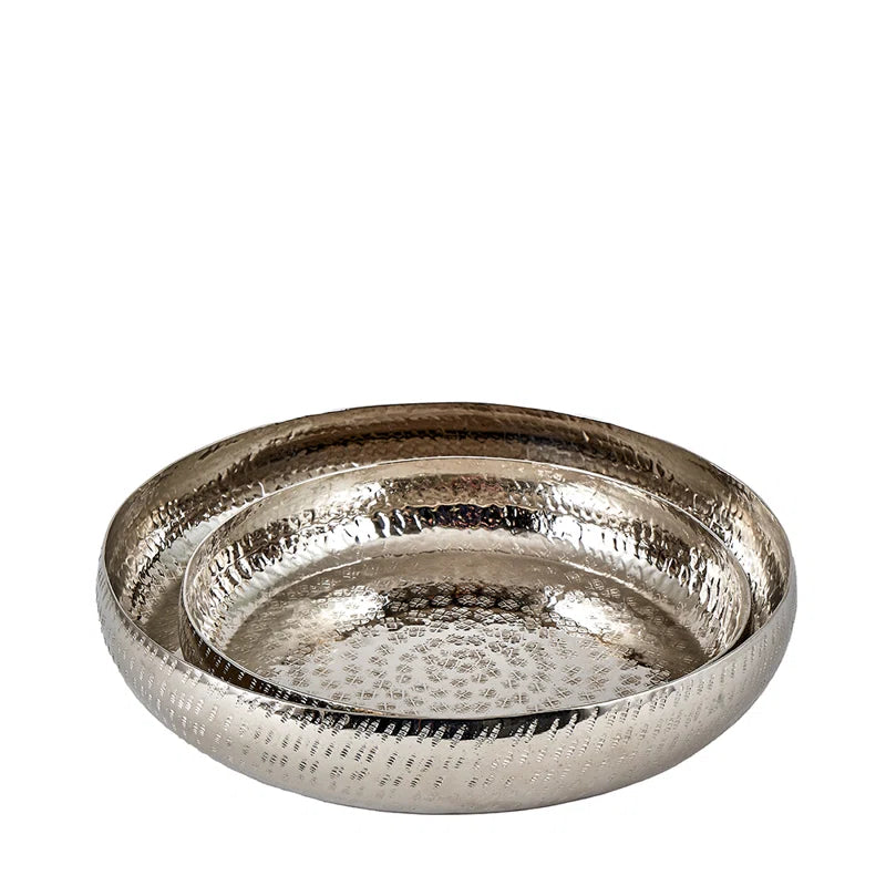 Flaxville Metal Decorative Bowl 2