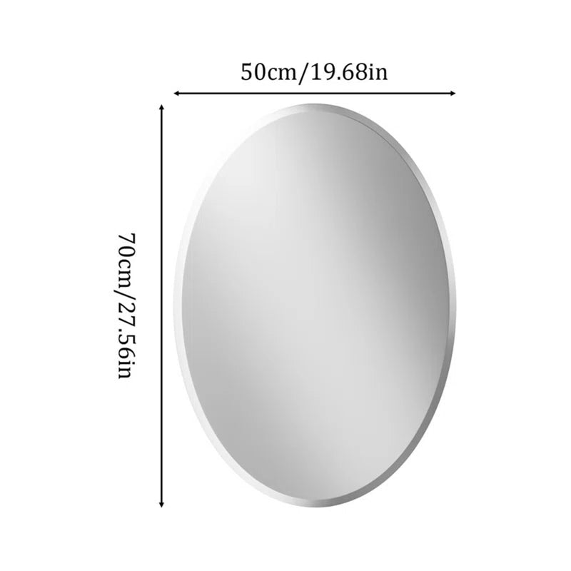 Oval Flat Rithi Wall Mirror