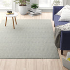 Koa Geometric Flatweave Area Rug