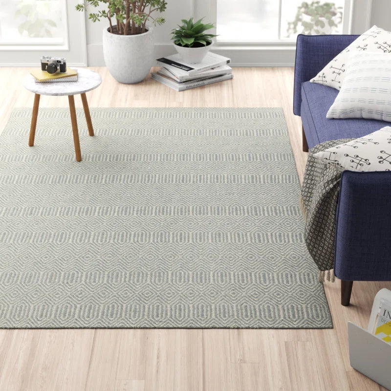 Koa Geometric Flatweave Area Rug