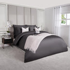 400 Thread Count Duvet Cover Bedding Set 100% Cotton Quilt Single Double King