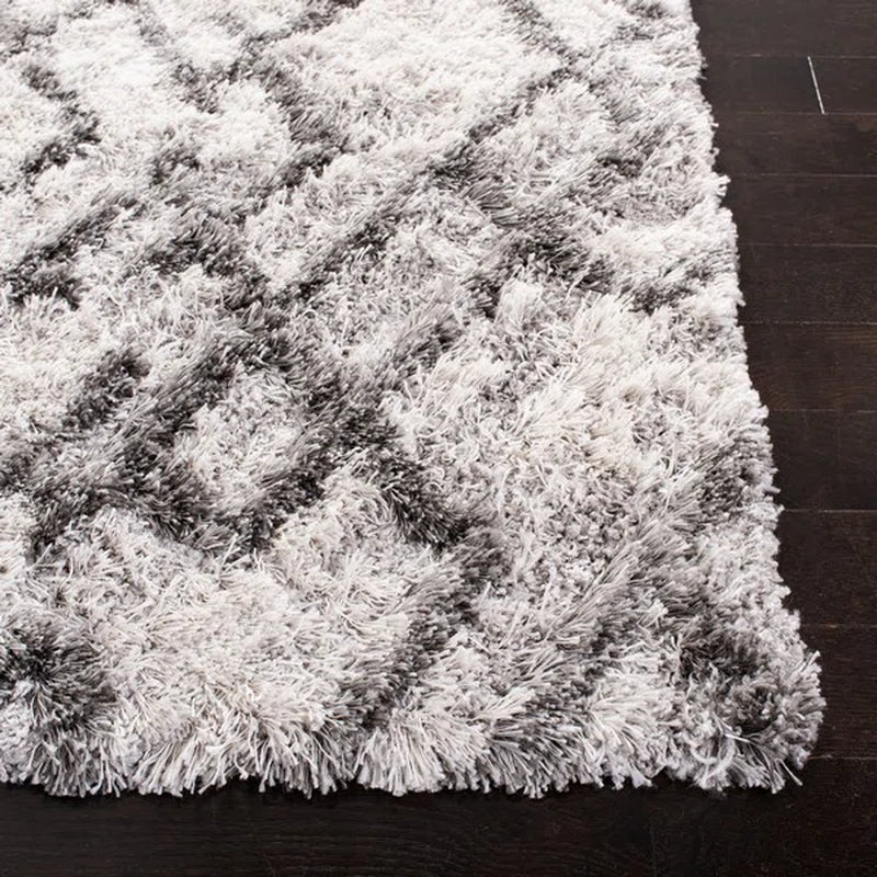 Stoneboro Abstract Grey Area Rug