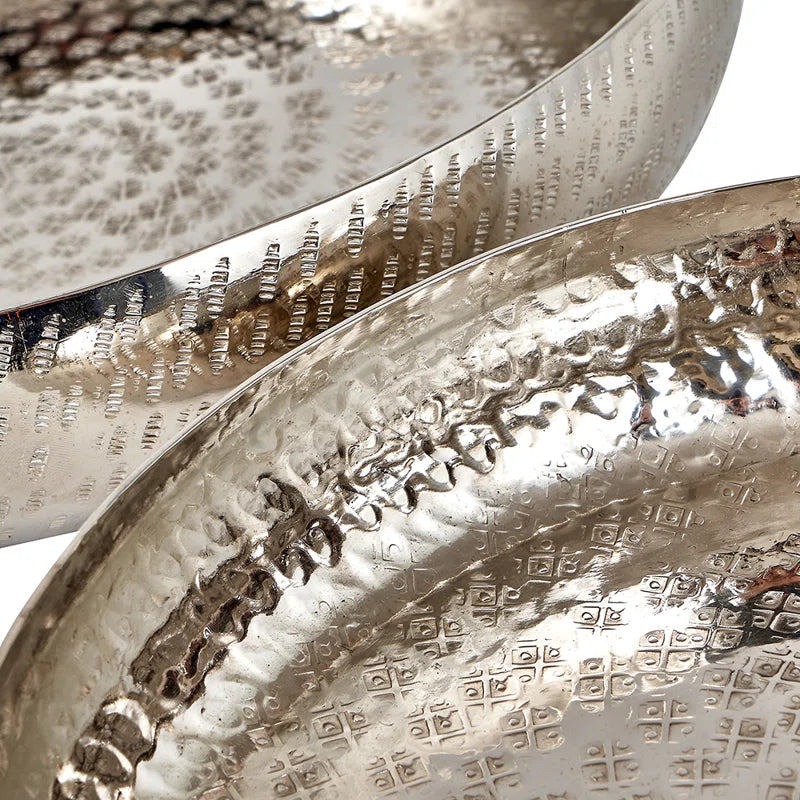 Flaxville Metal Decorative Bowl 2