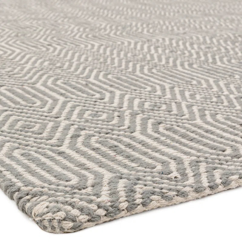 Koa Geometric Flatweave Area Rug